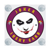 Табличка светодиодная "Лайт-бокс" (люкс) мини на лобовое стекло (№28 JOKER (фиолетовый круг))