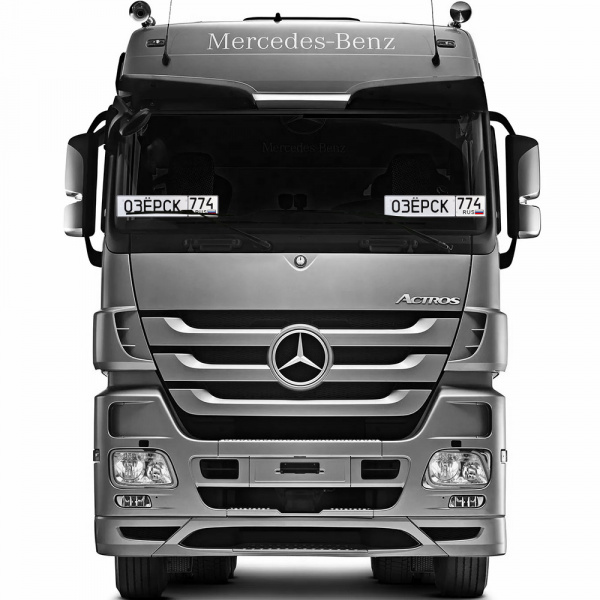 Автомобильный сувенирный номер ОЗЁРСК 774