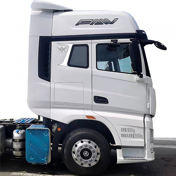 Накладки из нержавеющей стали на стекла спальника FAW J7 NKN-201