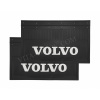Брызговики Черные Люкс 56*36 VOLVO (Надпись Белая)
