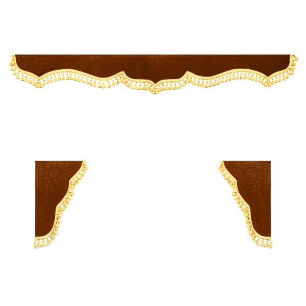 Ламбрекен комплект с маркой DAF 2,2м