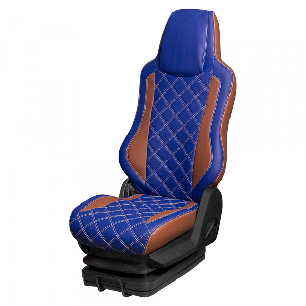 19 Чехлы Люкс RENAULT PREMIUM от 2002 (2 ремня) 2 выс.сид