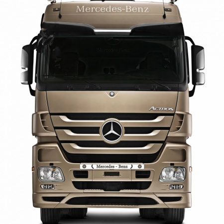 Накладки из нержавеющей стали на бампер Mercedes MP3 NKN-111