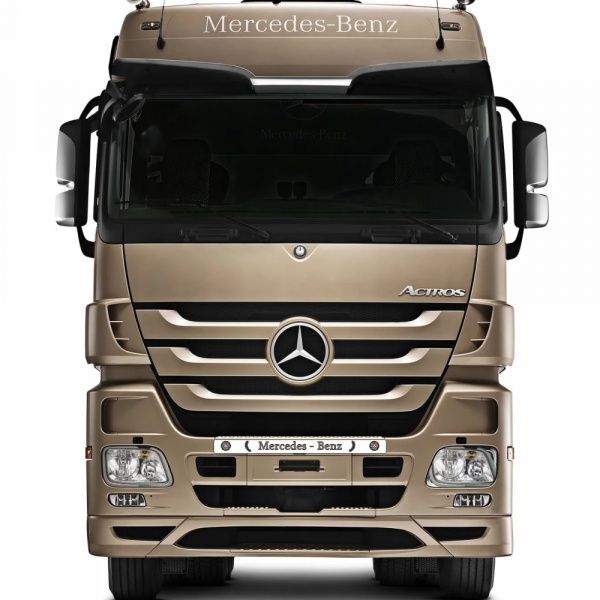 Накладки из нержавеющей стали на бампер Mercedes MP3 NKN-111