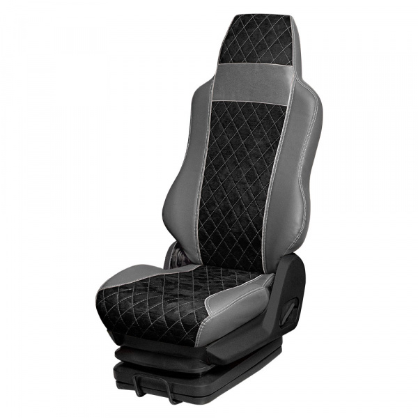 55 Чехлы Премиум RENAULT PREMIUM 2007г. восток  (1 ремень) 2 выс.сид (без подлокотн.)