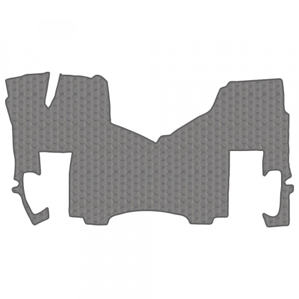 6.7 Коврики стёганные RENAULT GAMA T от 2014 (АТ с тун., пасс место пневмо)