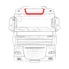Дуга на крышу DAF XF 95-105 SPACE CUBE (под 4 ПТФ)