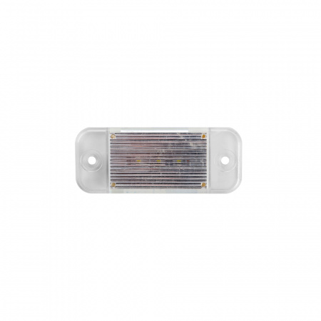 Фонарь габаритный светодиодный LED (широкий, 12/24V, белый)