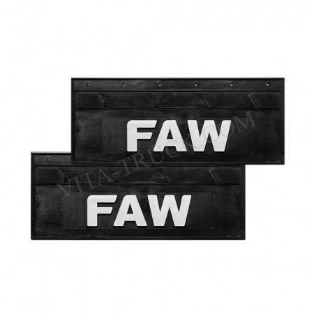 Брызговики черные 67х27 FAW