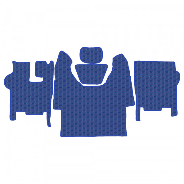 1.4 Коврики стёганные DAF XF 105 от 2006 (АТ) 410 