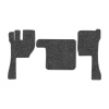 11-Коврики ворсовые VOLVO FH до 2009г -(ABTC 3 коврика. АТ) (UPP-3 (Серый) кант Серый)