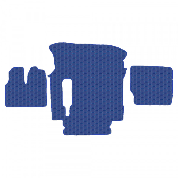 4.10 Коврики стёганные MAN TGX от 2017г.в. (МТ, 1 полка, без холодильника) 