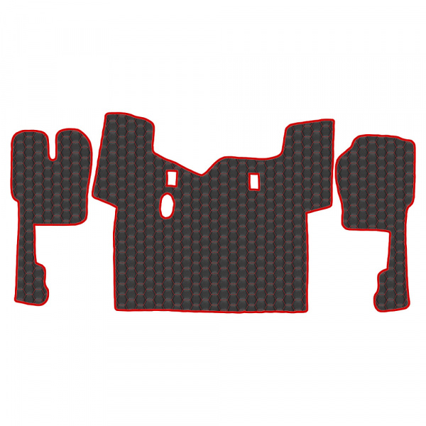 3.16 Коврики стёганные SCANIA 5 ser.P (МТ, 1 пневм., 1 табуретка)