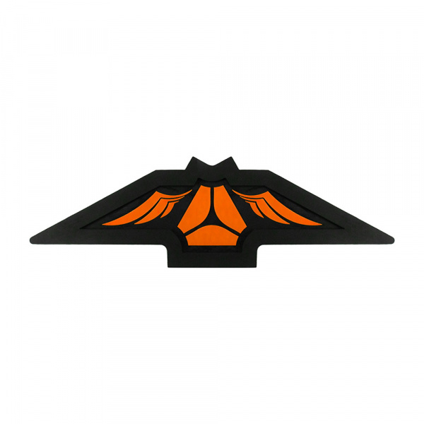 Панель на спальник 1000*300 SITRAK (замша) "летучая мышь" (24v)