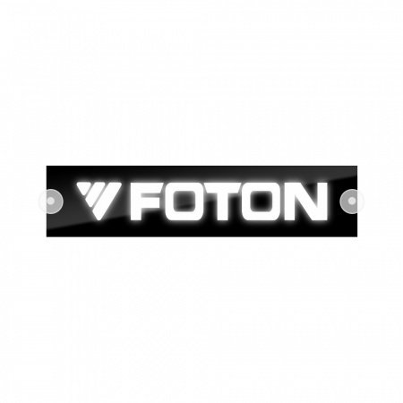 Табличка светодиодная 10*50 Лобовое (12v) (FOTON белая)