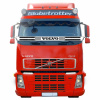 Защита лобового стекла для VOLVO FH3 (нерж., 2-х контурный)