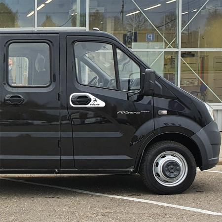 Накладки из нержавеющей стали на ручки дверей GZ NEXT NKN-228