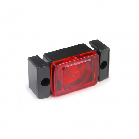 Фонарь габаритный (маркерный, красный, 4LED) 61-02