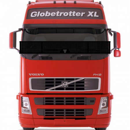 Защита лобового стекла для VOLVO FH 3 (металл, прямые углы)