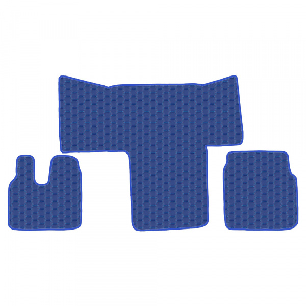 4.1 Коврики стёганные MAN TGL TGM TGS TGA от 2000 (МТ, узкая кабина) 