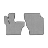 120-Коврики ворсовые JAC N200 -(АВ Водитель и пассажир) (UPP-6 (Серый) кант Черный)