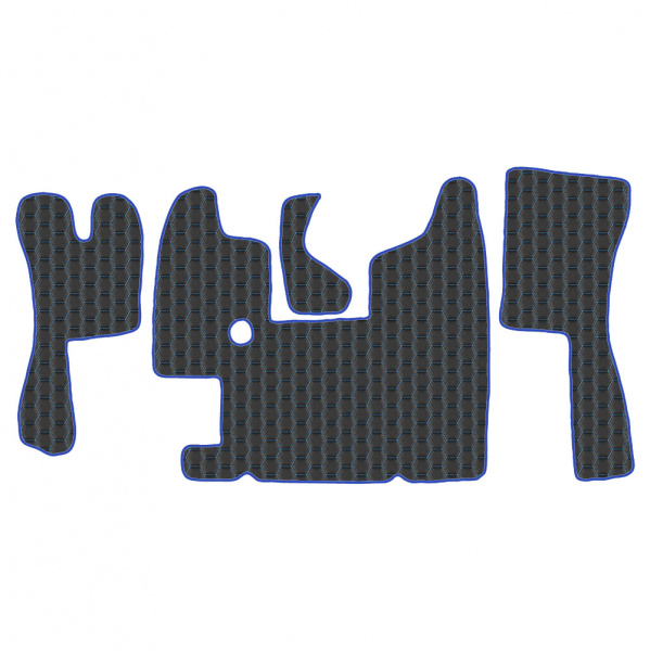 3.20 Коврики стёганные Scania 4 ser. L (МТ, 2 пневмосидения)