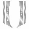 Накладки из нержавеющей стали на стойки дверей RENAULT PREMIUM NKN-81