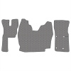 2.7 Коврики стёганные VOLVO FMX с 2011г. (АТ) 410  (Премиум Серый)