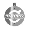 Фонарь под зеркало VOLVO (LED, нерж., комп. 2 шт)