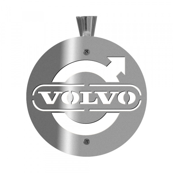 Фонарь под зеркало VOLVO (LED, нерж., комп. 2 шт)