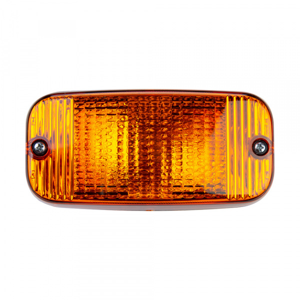 Фонарь габаритный затемненный оранжевый TALMU (Талму, 12/24V, 5W)