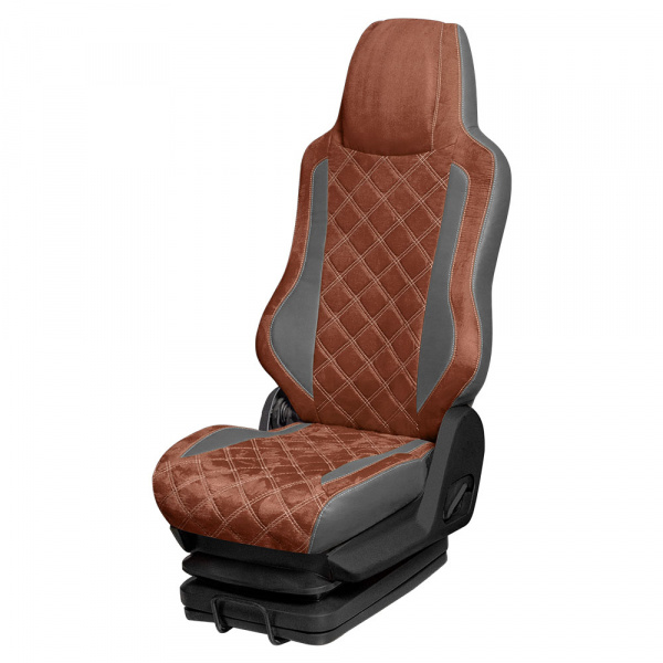 89 Чехлы Люкс MAN TGM (2 ремня) 2 выс.сид