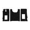 95-Коврики ворсовые KAMAZ К5 54901 -(ABTC 3 коврика. АТ) (Фортуна (Черный) кант Черный)