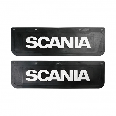 Брызговики Черные Люкс 60*18 SCANIA