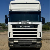 Защита лобового стекла для SCANIA 4 серии (нерж. сталь, косые углы)