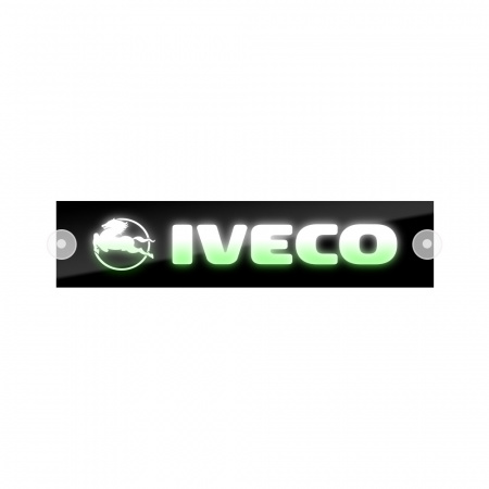 Табличка светодиодная 10*50 Лобовое (24v) (IVECO цветная)