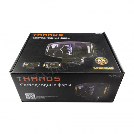 Фара светодиодная Vita-Truck THANOS (прямоугольная) 100W