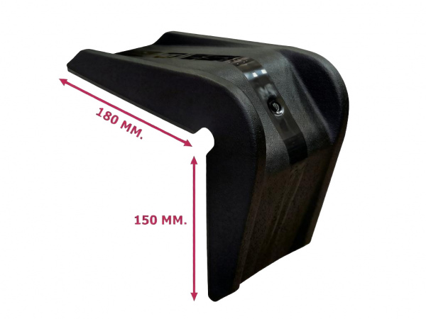 Уголок для стяжки груза ударопрочный (180х150х75мм) 0103065.Ч
