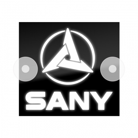 Табличка светодиодная 14*15 Лобовое (24v) (SANY белая)