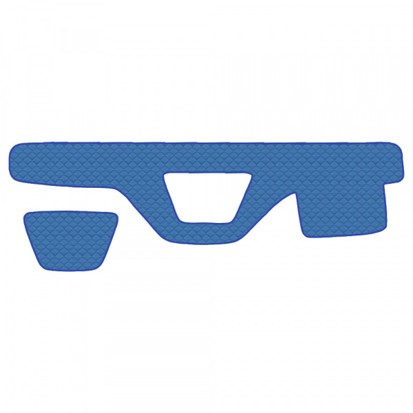 Стеганная накладка на приборную панель DAF 105 XF № 01