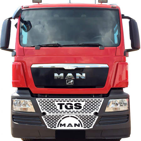 Накладки из нержавеющей стали на бампер MAN TGS NKN-84