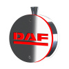 Фонарь под зеркало DAF (LED, нерж., комп. 2 шт)