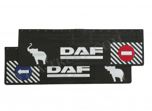 Комплект брызговиков DAF 120/36 (задние/резина)