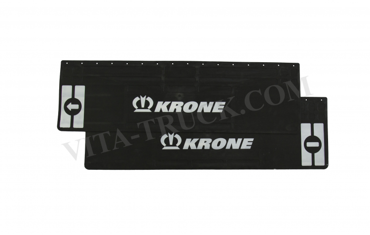 Комплект брызговиков KRONE 120/36 (задние/резина)