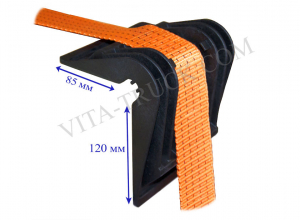 Уголок для защиты стяжного ремня (85х120 мм, 60 мм)