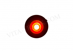 Врезной светодиодный габаритный фонарь WAS W80 669 (красный)