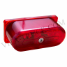 Фонарь освещения номерного знака ПН-1-01-02 пластмассовый красный