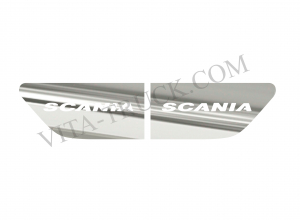 Накладки-крылья из нержавейки №15 "SCANIA"