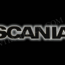 Надпись с подсветкой на капот Scania