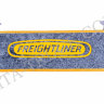 Вымпел прямоугольный Freightliner - Пустой серый с желтой бахромой 